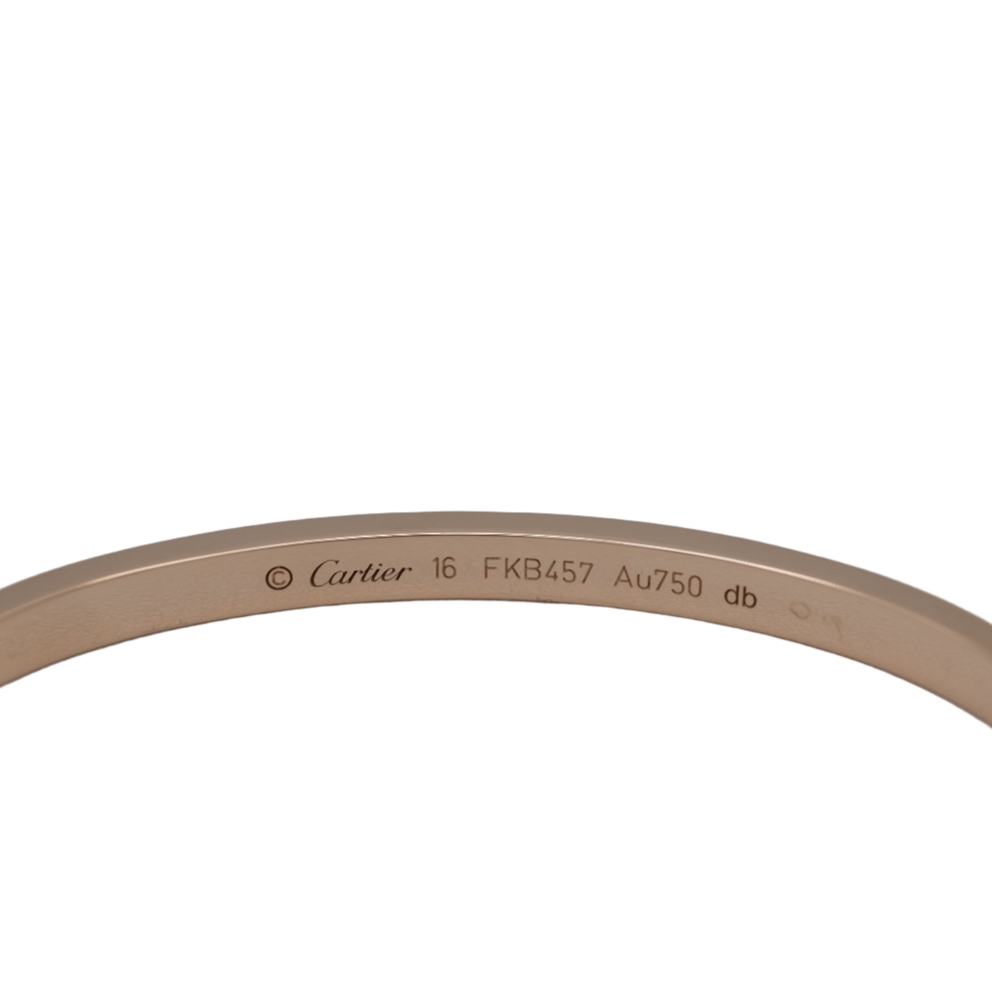 Cartier - Bracelet Love - Or Rose