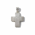 Cross Pendant - White Gold and Diamonds