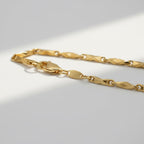 Collier Pendentif Or Jaune - Cabochon Saphir et Diamants