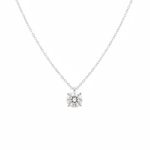 Pendentif Solitaire - Platine - Diamant 1,70 carats
