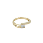 Bague Or Jaune - Diamant 0,35 ct