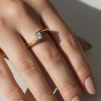 Bague Or Jaune - Diamant 0,35 ct