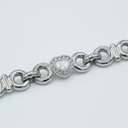 Chopard - Collection Happy Diamond - Bracelet Or blanc et Diamants