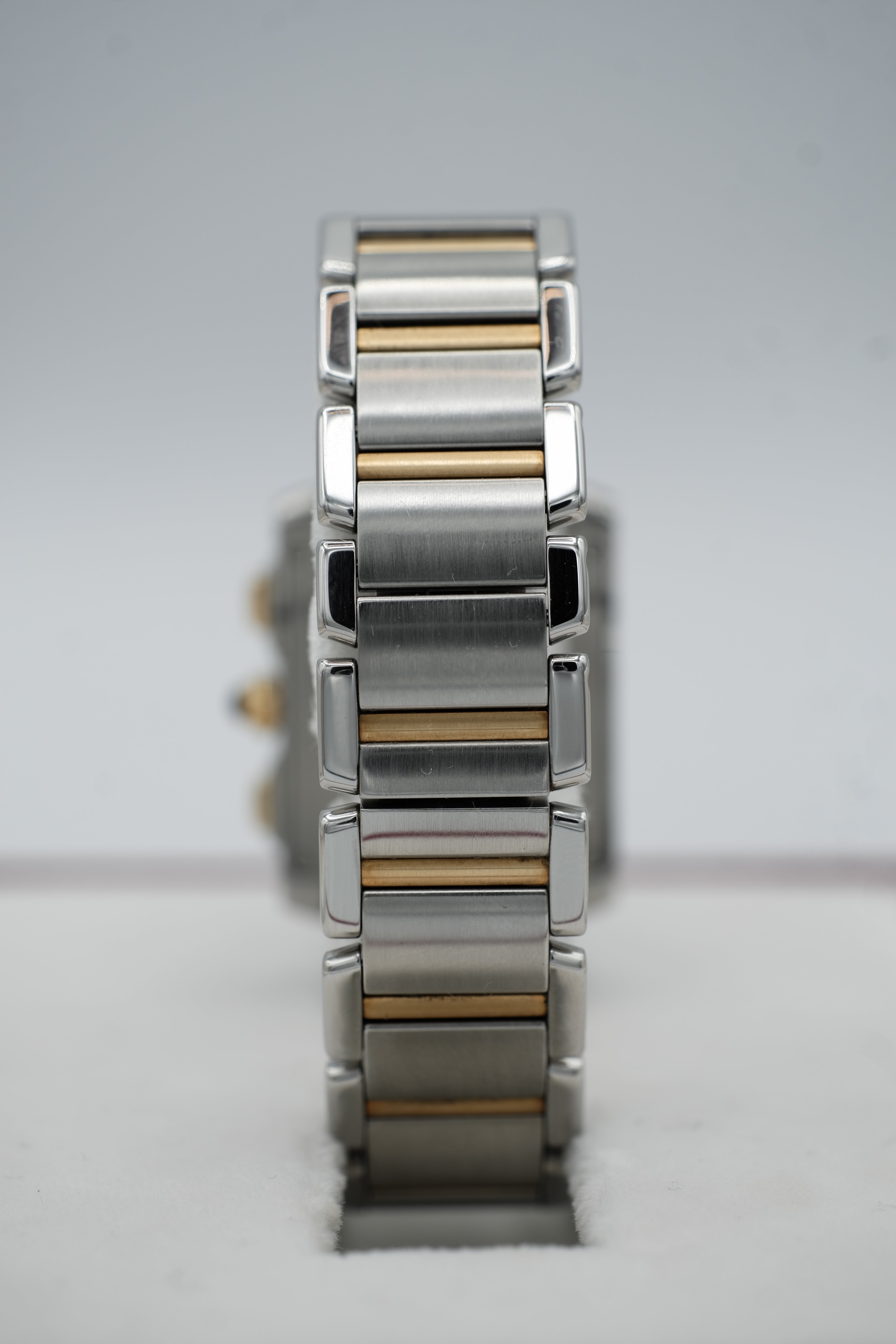 Cartier - Montre Tank Française GM - Or et Acier