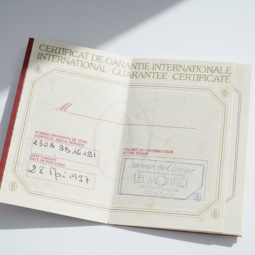 Cartier - Montre Tank Française GM - Or et Acier