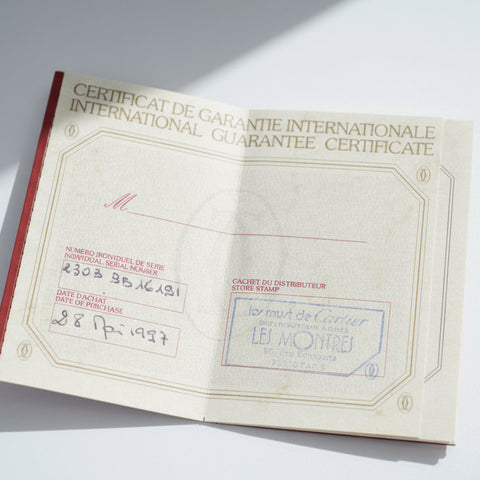 Cartier - Montre Tank Française GM - Or et Acier