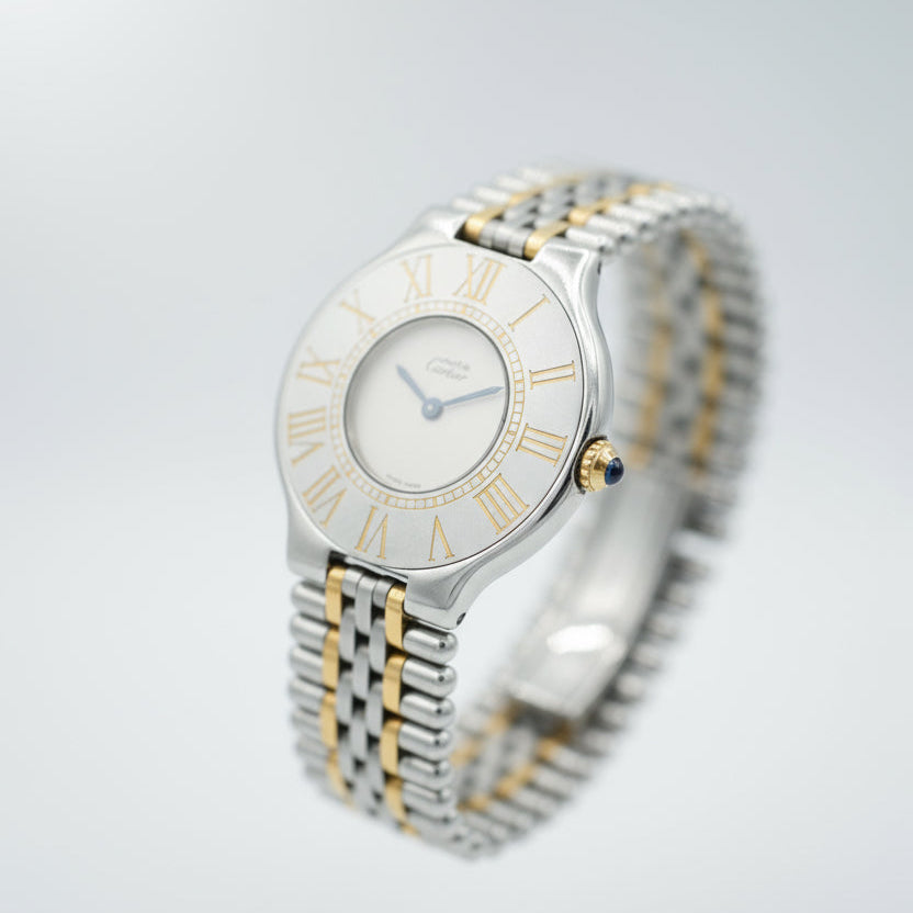 Cartier - Montre Must 21 - Or et Acier