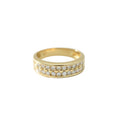 Ring - Yellow Gold and Diamonds