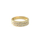 Bague - Or Jaune et Diamants