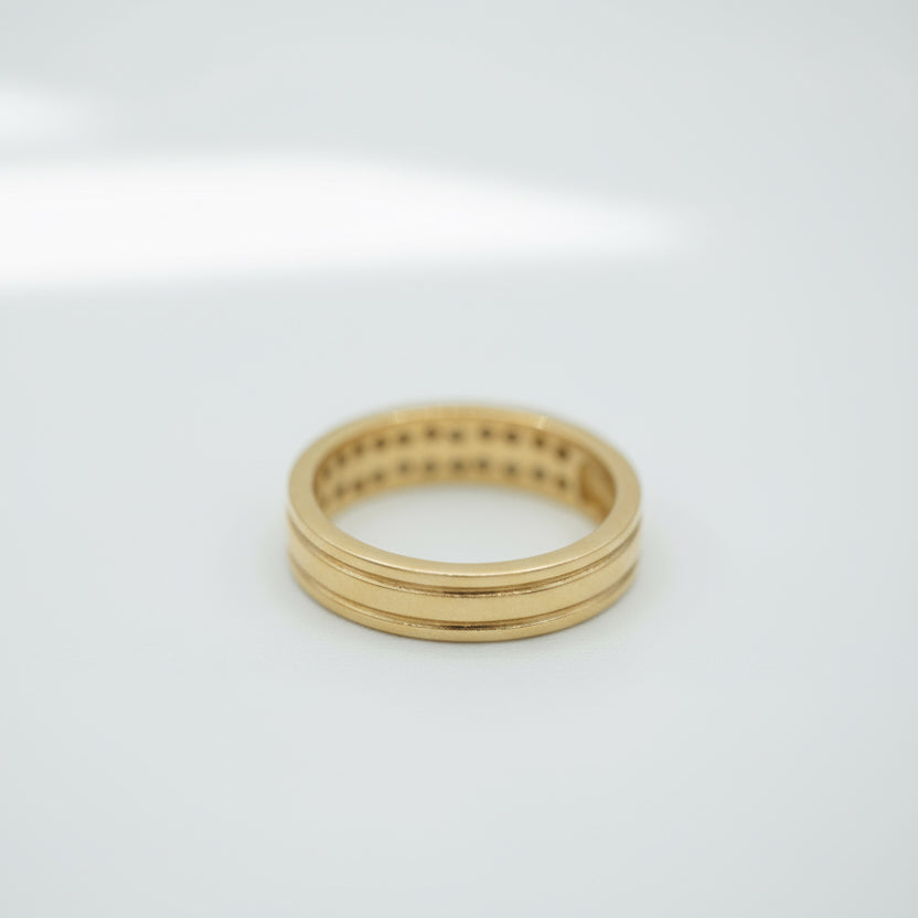 Bague - Or Jaune et Diamants