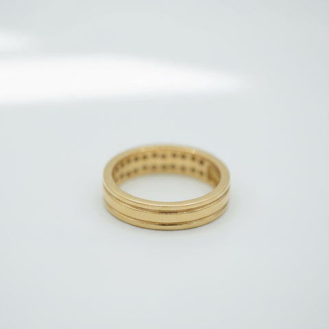 Bague - Or Jaune et Diamants