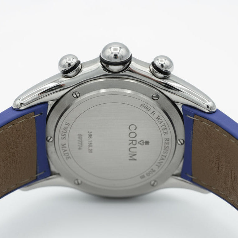 Corum - Montre Homme - Bubble Chronograph - Quartz Blue