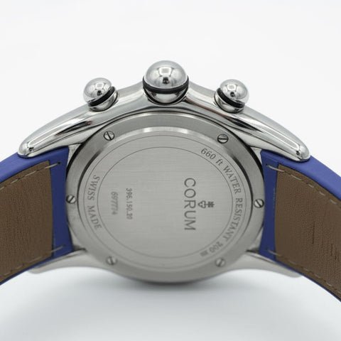 Corum - Montre Homme - Bubble Chronograph - Quartz Blue