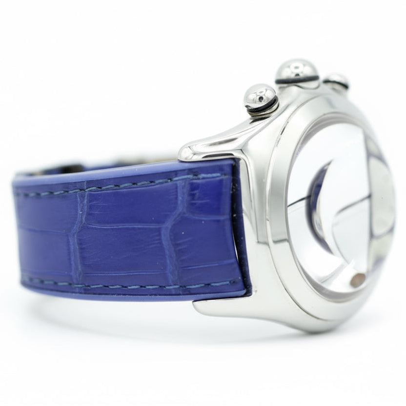 Corum - Montre Homme - Bubble Chronograph - Quartz Blue