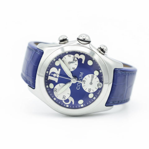 Corum - Montre Homme - Bubble Chronograph - Quartz Blue