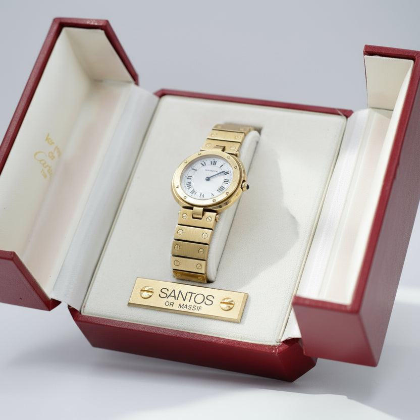 Cartier - Montre Santos Vendome - Or Jaune