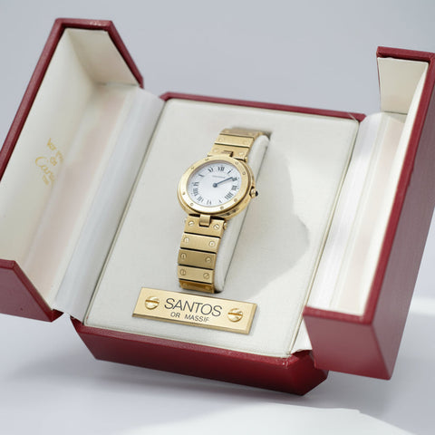 Cartier - Montre Santos Vendome - Or Jaune