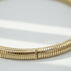 Collier Tubogas - Or Jaune