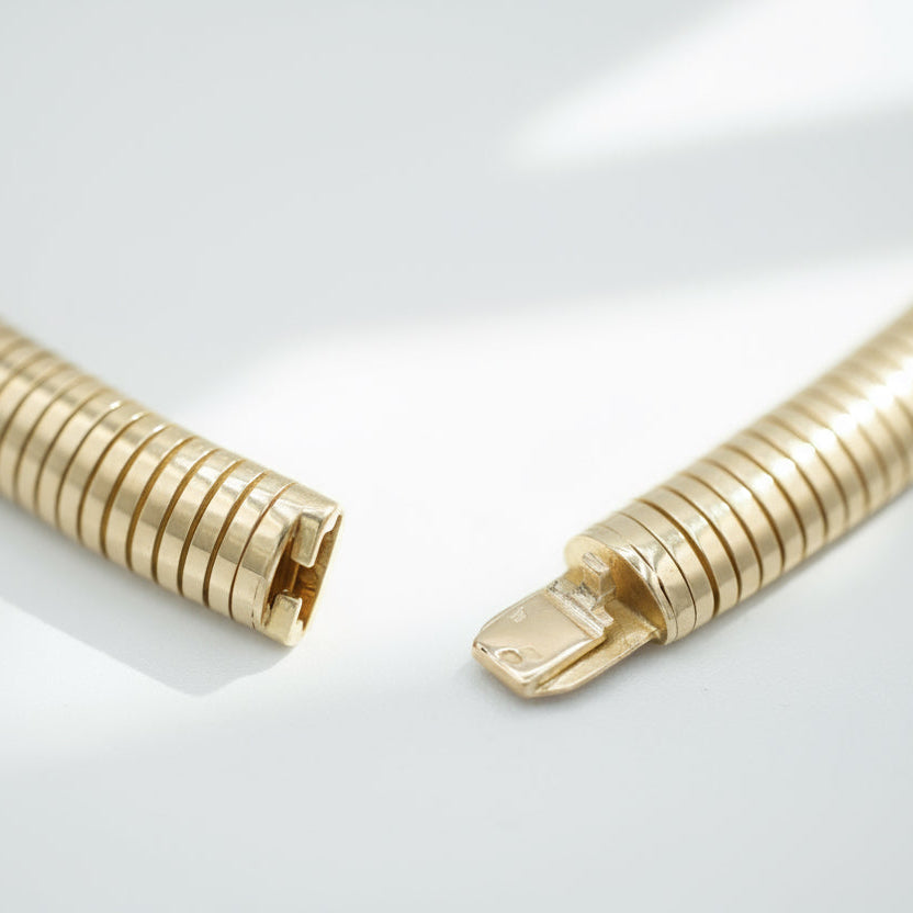 Collier Tubogas - Or Jaune