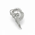 Brooch - White Gold and Diamonds