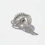 Broche - Or blanc et Diamants