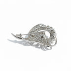 Broche - Or blanc et Diamants