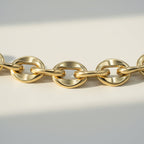 Collier Maille Marine - Or Jaune