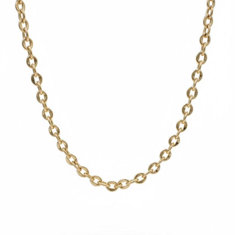 Collier Maille Marine - Or Jaune