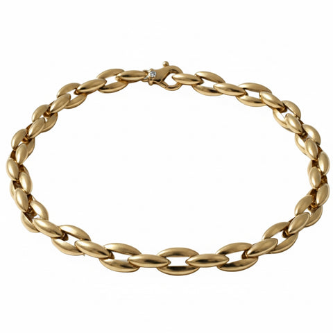 Collier Maille Épi - Or jaune