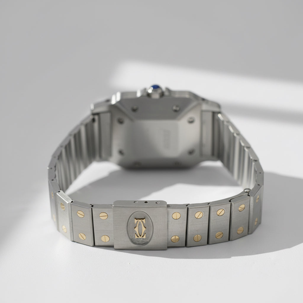 Cartier - Montre Santos - Or et Acier - Modéle 2961