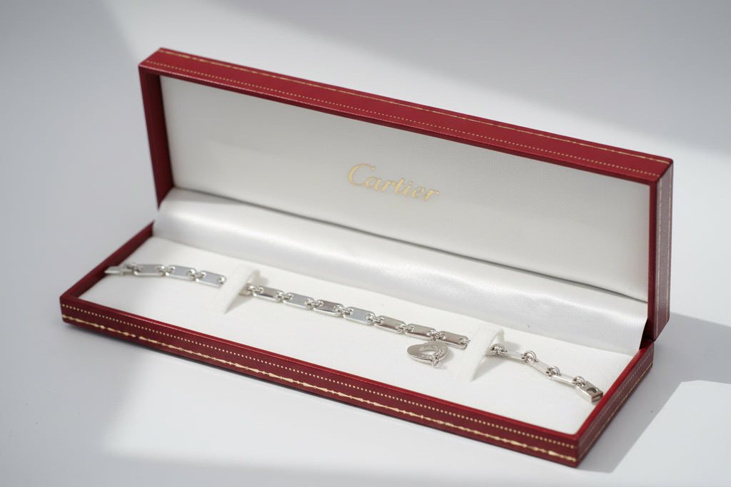 Cartier - Bracelet Fidelity Or blanc