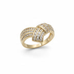 Bague Or Jaune - Diamants 0,70 carat