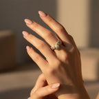 Bague Or Jaune - Diamants 0,70 carat