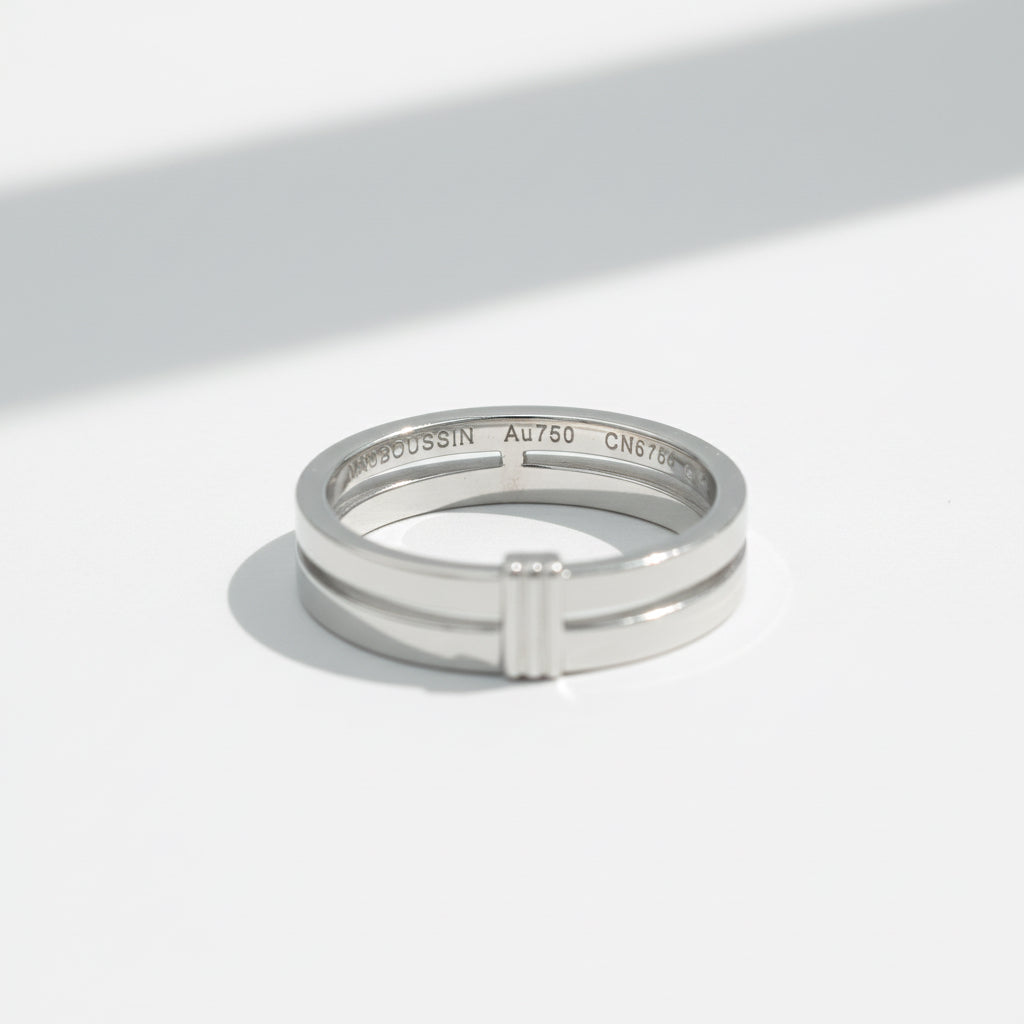 Mauboussin - Alliance Subtile Éternité - Or blanc