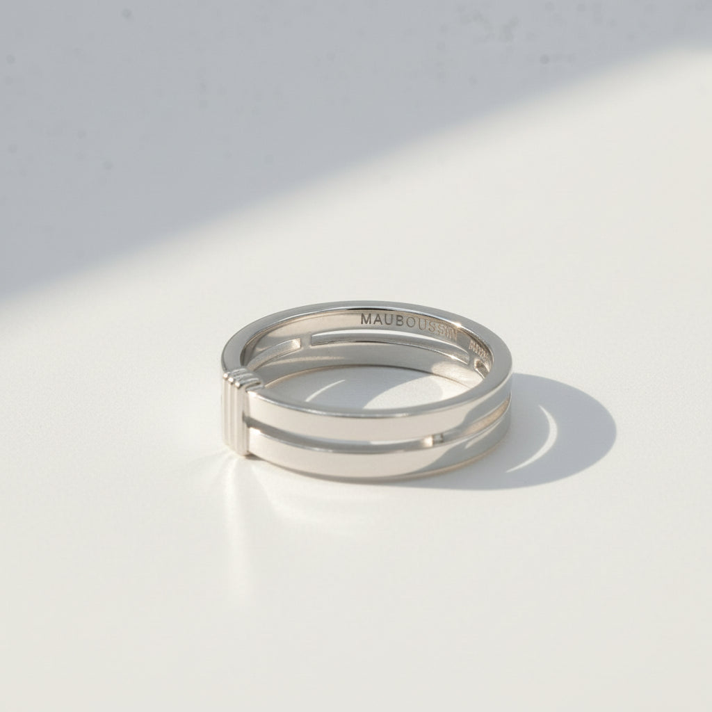 Mauboussin - Alliance Subtile Éternité - Or blanc