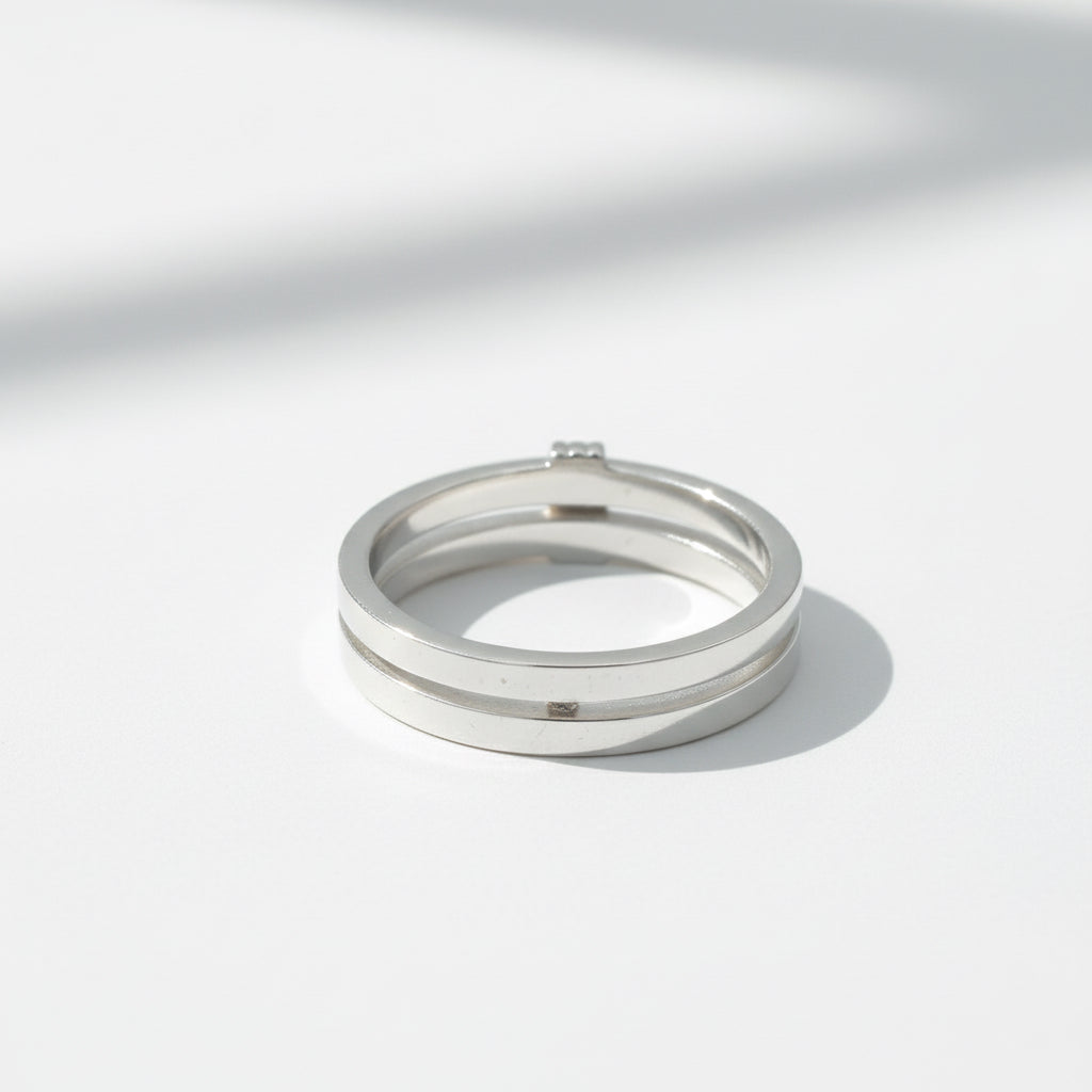 Mauboussin - Alliance Subtile Éternité - Or blanc