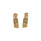 Cartier - Boucles d’Oreilles Bergame - Or Jaune et Diamants