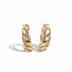 Cartier - Boucles d’Oreilles Bergame - Or Jaune et Diamants