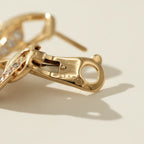 Cartier - Boucles d’Oreilles Bergame - Or Jaune et Diamants