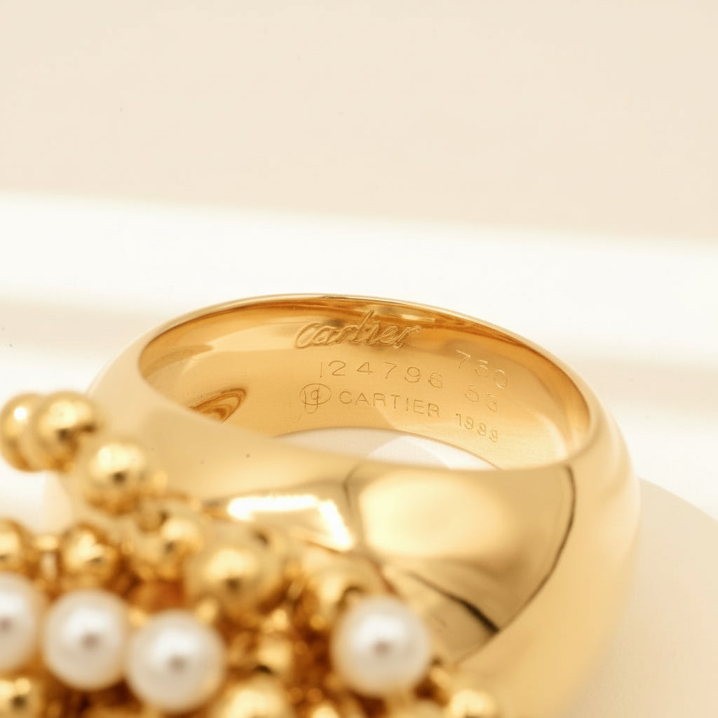 Cartier - Bague Perruque - Or Jaune