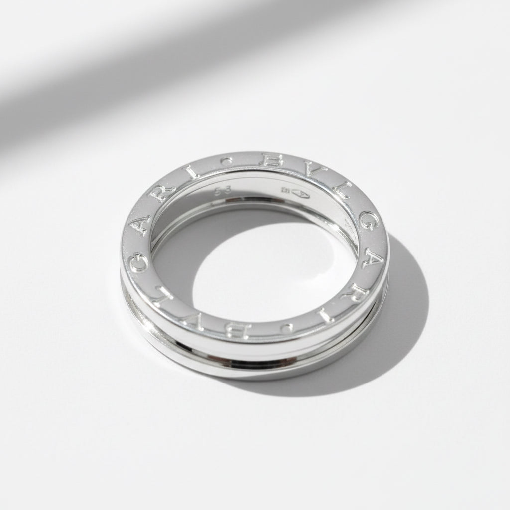 Bulgari - Bague B Zéro 1 - Or Blanc