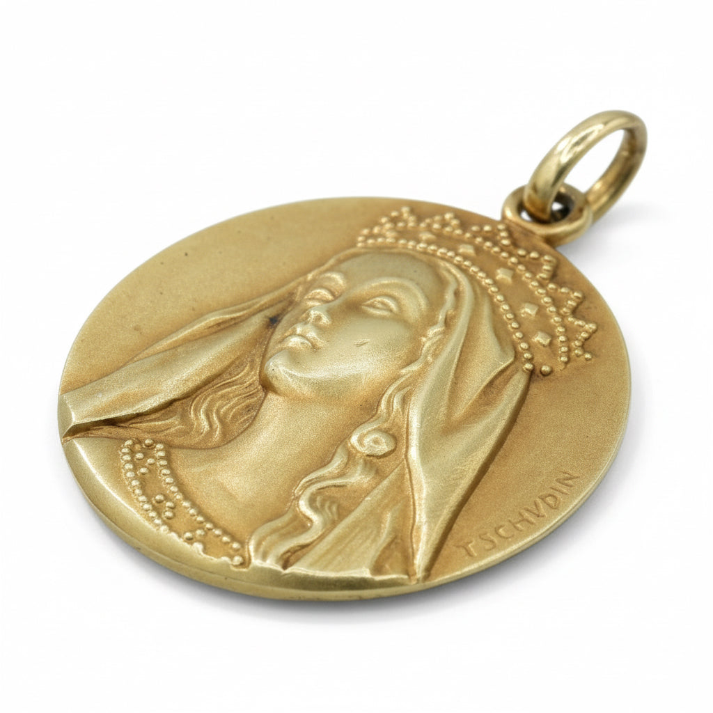 Médaille Notre Dame de Grace - or Jaune