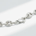 Bracelet Or Blanc - Grain de Café