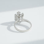 Bague Or blanc et diamants