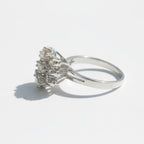 Bague Or blanc et diamants