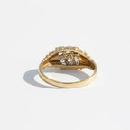 Bague Torsade - Or Jaune et Diamants