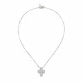 Salvini - White Gold and Diamond Cross Pendant