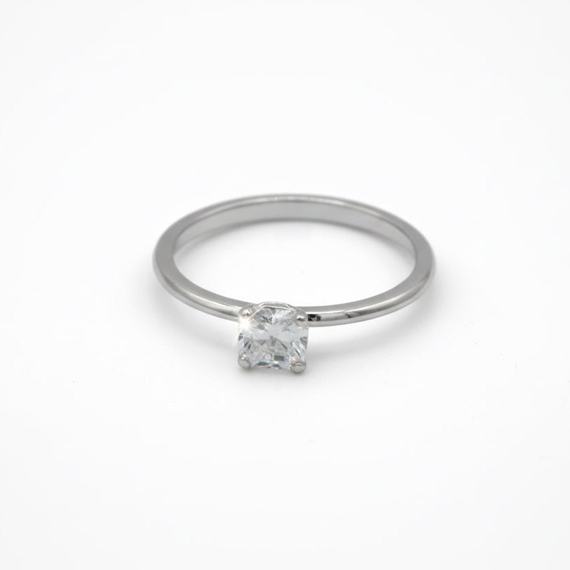 Tiffany & Co - Alliance platine - Diamant 0,41 ct