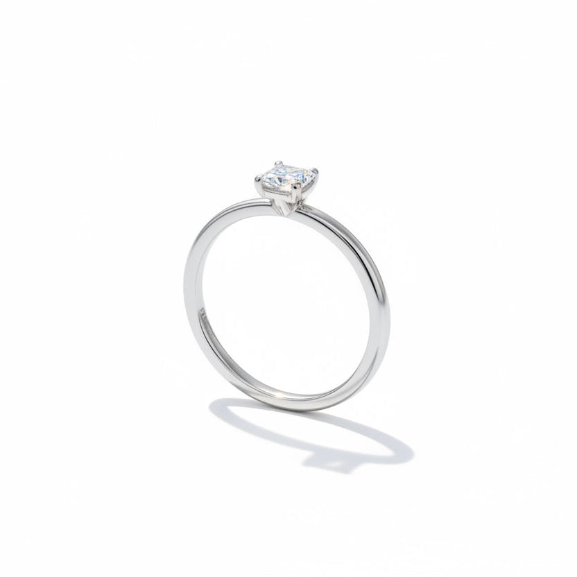Tiffany & Co - Alliance platine - Diamant 0,41 ct