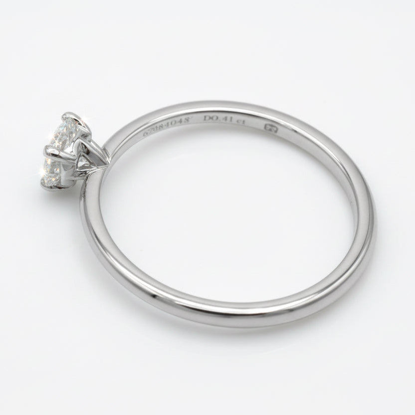 Tiffany & Co - Alliance platine - Diamant 0,41 ct